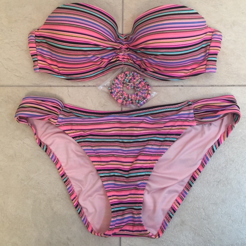 Victoria’s Secret swimsuit.